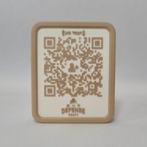 מוצר של Printix אצל לקוח, עם הלוגו של העסק